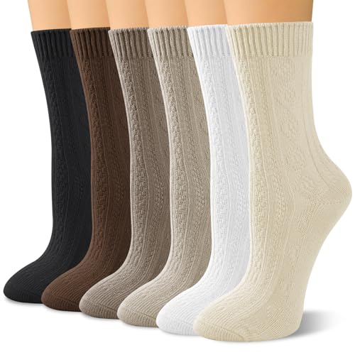 Justay Soft Knit Crew Socks