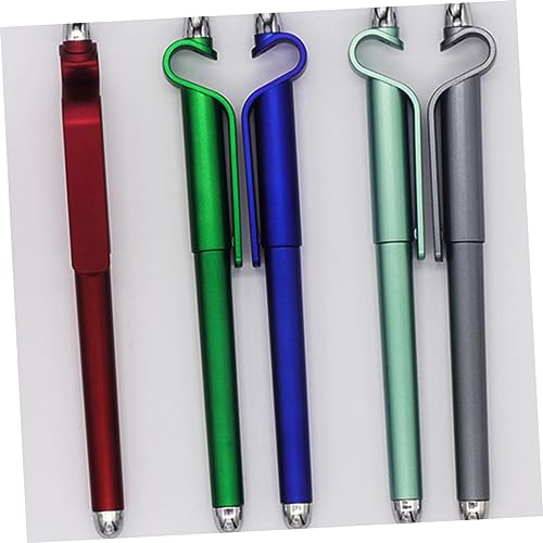 Bolígrafos capacitivos para notebook y tablet con soporte de móvil para el escritorio escolar 3