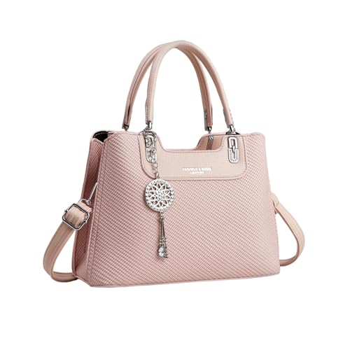 Sac d'épaule pour travail voyage quotidien rose, le cadeau idéal