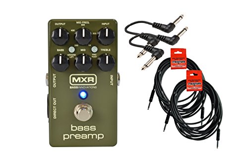MXR M81 �o�X�v���A���v�P�[�u���o���h�� �����A�C�e��4�t�� 18.6�t�B�[�g�X�g���N�`���[�P�[�u��2�{ Hosa�p�b�`�P�[�u��2�{