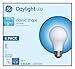 G E LIGHTING 91076 LED Light Bulbs, Daylight, 760 Lumens, 8-Watts, 6-Pk. - Quantity 6