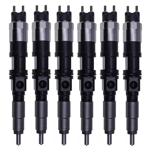 6PCS 燃料インジェクター 095000-5050 RE507860 RE516540 ジョンディア 4.5L 6.8L 4045T 6068T エンジン 4720 6320 6420 ローダーグレーダー対応