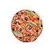 Peluche Courte Coton PP 3D Nourriture Modèle Coussin Intérieur Lit Voiture Siège Un canapé Décoration Sieste au Bureau Créatif pour Les Cadeaux(Pizza)