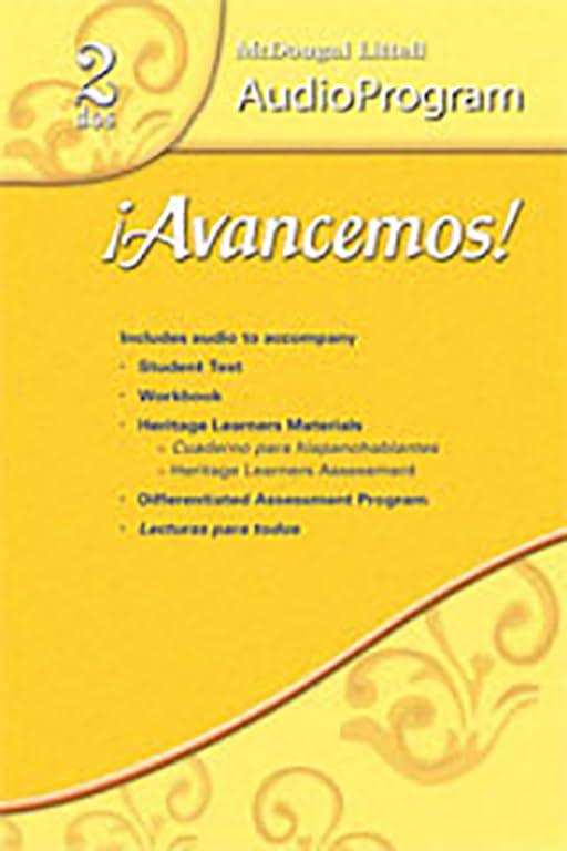 !avancemos!: Audio CD Program Level 2 (Spanish Edition)