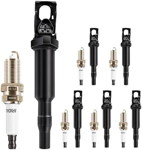 Amazon.com: STZJAYE Set of 6 UF592 Ignition Coil Packs and Iridium ...