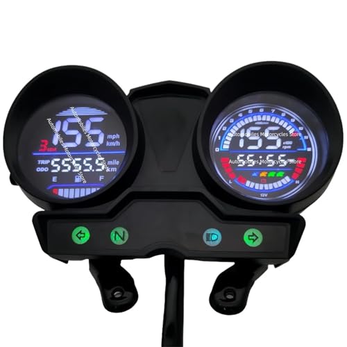 Compteur de vitesse YBR 125 tachymètre LED odomètre jauge