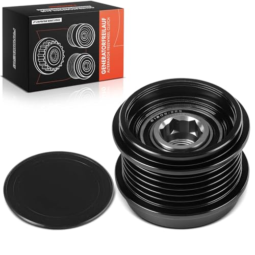 Frankberg Alternator Freewheel Clutch Pulley with 6 grooves Compatible with Focus IV K.u.g.a II III Mondeo V Tourneo Connect Galaxy MK III Galaxy Ecosport Replace# 1883806