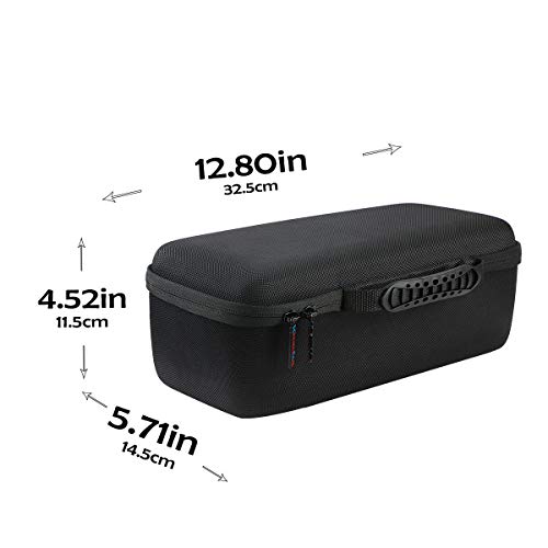 Image of Khanka Hard Travel Case Replacement for Bose Portable Smart Speaker (Square Triple Black)