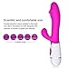 Utimi Vibrating G Spot Rabbit Vibrator Upgraded Silicone 10 Speed Vibrations Clitoris Stimulation for Women