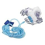 Red de pesca pequeña: podemos guardarla y transportarla cómodamente porque es muy ligera y plegable