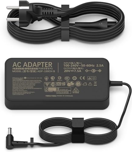Chargeur ASUS 150W idéal pour retrouver votre espace de jeu sur ordinateur portable G74 G75