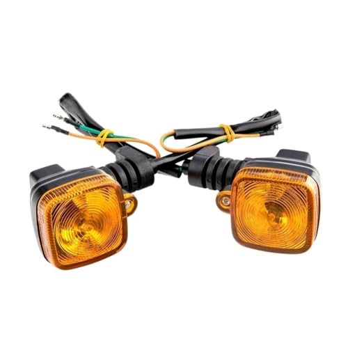 Clignotants de moto haut de gamme - Feux halogènes carrés pour finition CG125