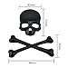 3D Skull Metal Skeleton Crossbones Car Motorcle Sticker Label Skull Emblem Badge Car Styling Stickers Accessories