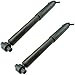 TRQ Rear Shock Absorber Set Compatible with 2009-2015 Honda Pilot