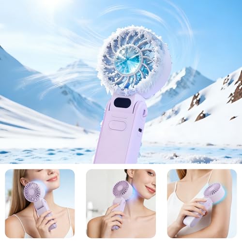 Ventilador personal de mano para refrescarse con batería de 15 horas 3