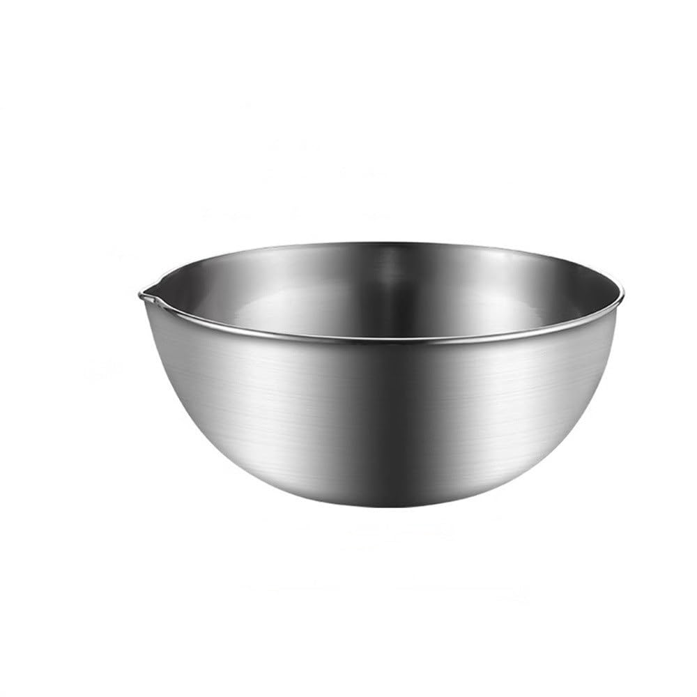 Bol à Mélanger Bol à Salade de Cuisson Bec verseur Bol de Cuisson Mélange de pâtes pour la Cuisson la Conservation et la Cuisson(M)