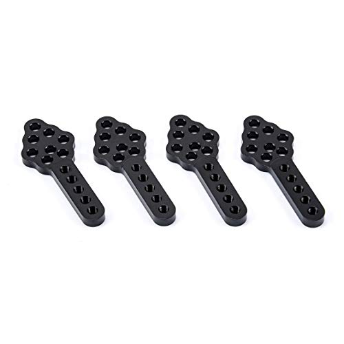 Cnc Metal Rc Car Shock Absorber Mount Adjust Height Angle Stand For Axial Scx10 90046 D90 D110 Rc Crawler Car #TOP6