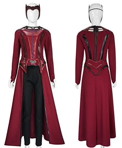 SUPERMCTOYS　ワンダ スカーレット　ステルス 衣装セット Amazon.co.jp: ワンダ マキシモフ コスチューム 女性用 スカーレット