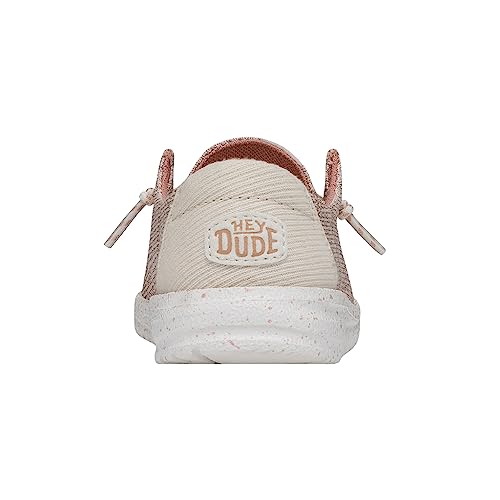 Image of HEYDUDE Wendy Sport Mesh Loafers for Kids Girls - Textile Upper - Two-Eyelet Lace Closure - Slip-on Style