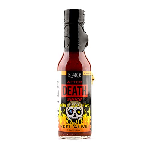 Bild: Blair's AFTER DEATH Amerikanische Scharfe Sauce mit Chipotle (5oz = 150ml) | 50.000 Scoville Heat Units (SHU) fr 13,99 EUR (-22%) statt 17,95 EUR bei amazon.de