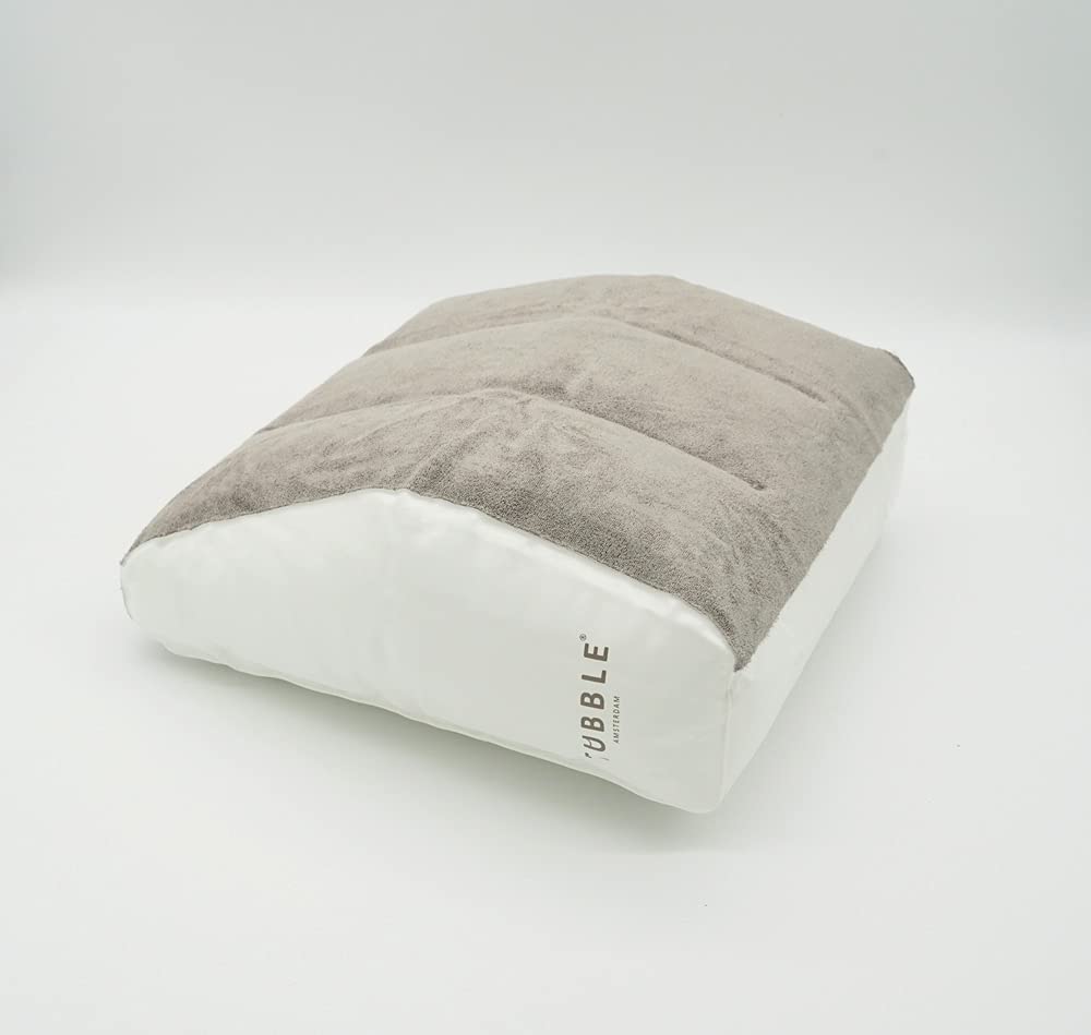 Tubble What-a-Pillow - Wygodna poduszka do kąpieli - poduszka wodna - kolor szarobrązowy