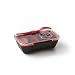 Black+Blum - Bento Box, Black/Red
