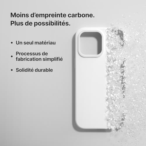 Coque Compatible avec MagSafe pour iPhone 15 Pro Max RhinoShield SolidX Noire