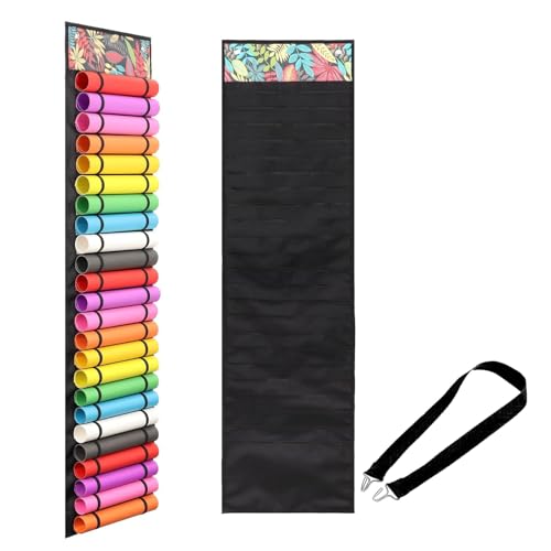 Reviews de Portalienzos más recomendados. 48 Porta Vinilos, Soporte para Rollo de Vinilo de Almacenamiento, con 24 Ranuras y 23 Bolsa. Porta Vinilos de Pared, para Almacenamiento de Vinilo, Papel de Transferencia de Calor,...