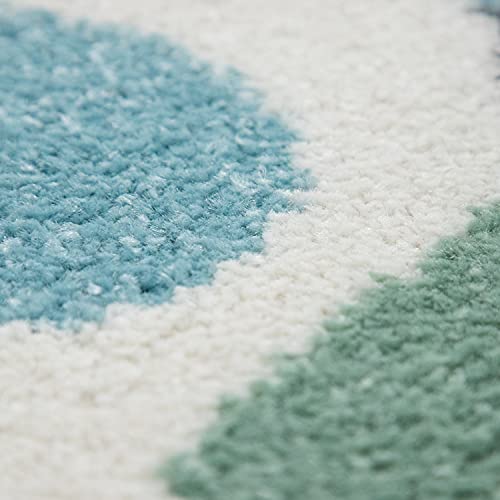 Vloerkleed voor de kinderkamer Vloerkleed Kinderkamer Meisjes Jongens Verschillende Motieven En Formaten, Maat:160x220 cm, Kleur:Crème - Afbeelding 4