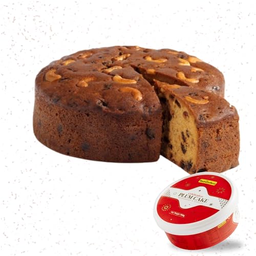 Image of Kozhikoden's Premium Plum Cake | Delicious Christmas Fruitcake with Cashews, Raisins, Dates & Dry Fruits | 700g Pack | Traditional Kerala-Style | Perfect for Special Occasions