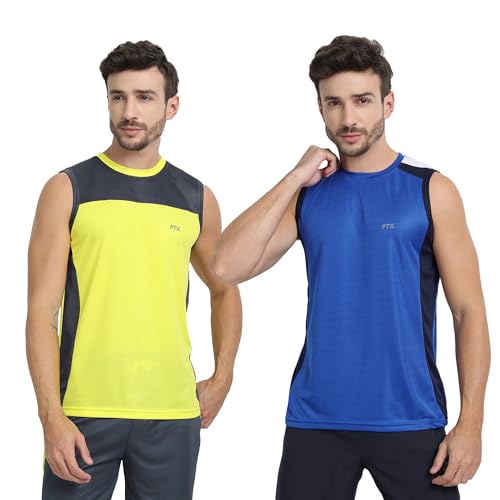 Image of FTX Men's Solid Regular Fit T-Shirt