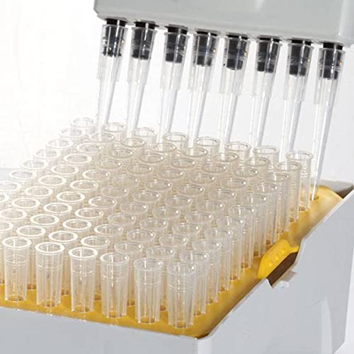 Globe Scientific 150016 Empty Rack for 1300µL Pipette Tip and Refill Plate, Pack of 6