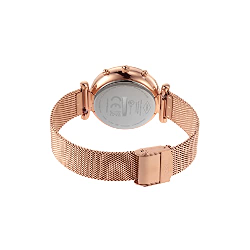 Fossil Carlie Hybrid Analog White Dial 