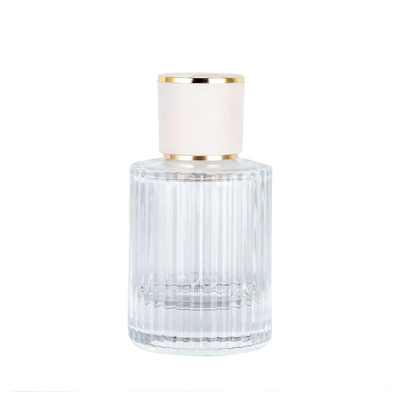 30 / 50ml Flacone Spray per Profumo atomizzatore con Tappo a Vite Bottiglie per Profumo Spray a Strisce Verticali Bottiglia di Profumo con Pompa per Viaggi di Lavoro quotidiani
