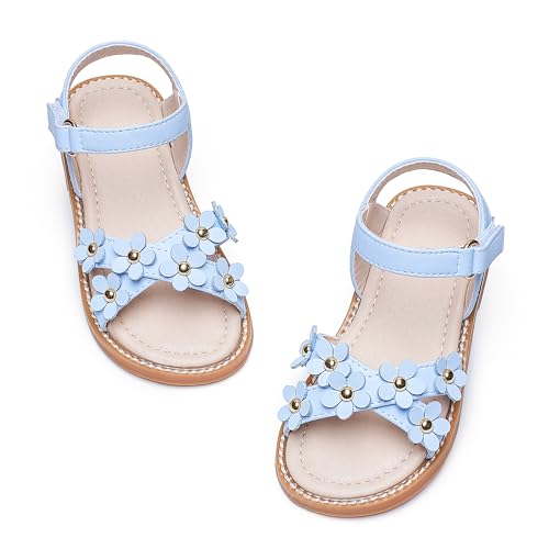 Image of Kiderence Toddler Girls Sandals Little Girls Kids Summer Shoes Toddler Sandals