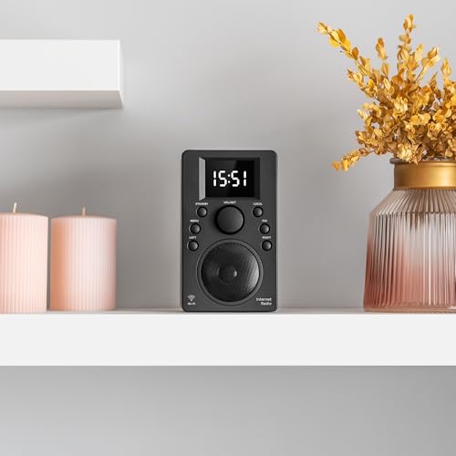 Krüger&Matz Internetradio Bluetooth 5.0 Display 2,4" Wi-Fi Wecker KM0818.1 – Bild 7