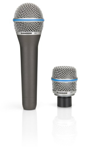 Samson CS Series Microphone with 2 Interchangeable Capsules