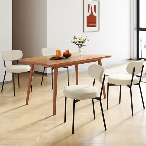 Murago Boucle Fabric Dining Chairs