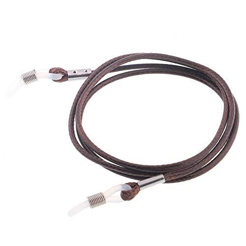Sangle de support pour lunettes de soleil en cuir PU durable - Marron - Taille unique Cover