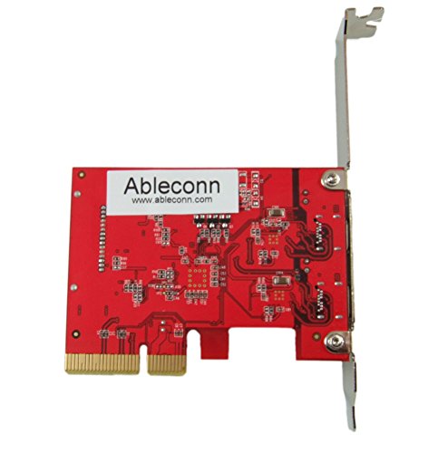 image for Ableconn PU31-2C-2 USB 3.1 Gen 2 (10 Gbps) 2-Port Type-C PCI Express (