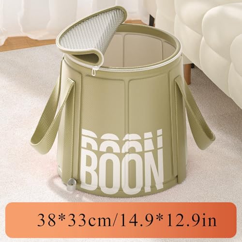 Spa De Pies Plegable Con Asa Para Viaje Y Camping miniatura 4