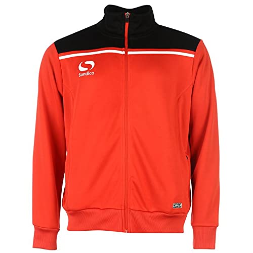 SondicoUnisex Kids Precision Walk Out Jacket Shorts, Red, 11 Years
