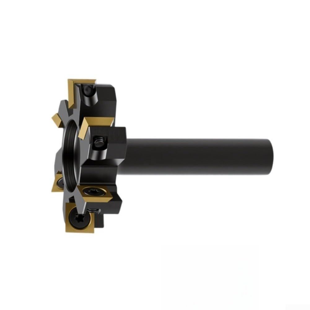 Fresa de Aplanamiento 1/2" Diámetro 2" con Insertos Carburo