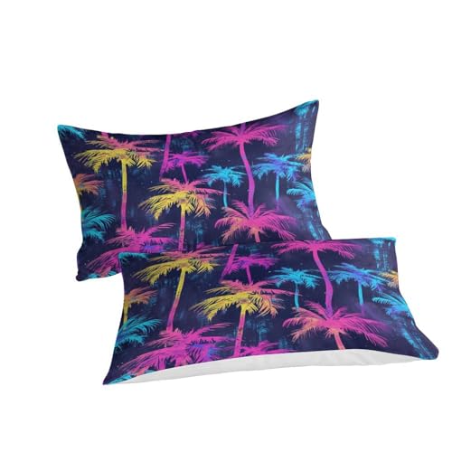 Parure de lit microfibre douce et zippée pour des nuits d'été