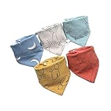 ❤ doux et léger: Les bébés détestent avoir quelque chose autour du cou, nous avons fait notre dossard bandana si doux et léger que votre bébé ne se sentira pas une chose une bavette pour durer une journée entière !.!