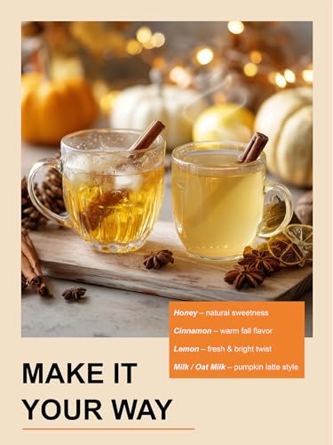 Image of TeeLux Pumpkin Tea, Dried Pumpkin Cubes for Tea, Baking & Cooking, 16oz | Natural Pumpkin Chunks with Lightly Sweet Taste & Pumpkin Aroma, Caffeine Free, Versatile for Cooking & Recipes