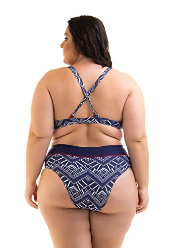 Biquíni Plus Size Marinho Divine Dyana-54