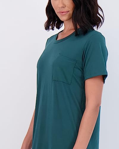 3 Pack: Womens Short Sleeve Nightgown Nightshirts Bamboo Soft Nightgowns Night Shirts Gowns Women Nightdress Sleep Shirt Adult Hysterectomy House Dress Sleepwear Pajama Pjs Moo Moos - Set 4, Xl #TOP2