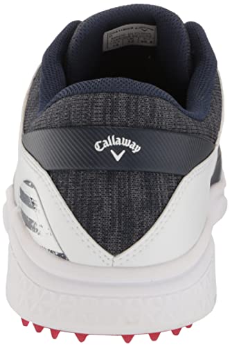 Callaway Men's Coronado V3 Sl Golf Shoe, Blue/White/Red, 103