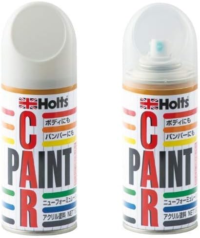 Amazon ホルツ 下塗り 純正塗料スプレー カーペイント ダイハツ車用 W16 スーパーパールホワイト下塗 180ml Holts Mh2198 車 バイク 車 バイク